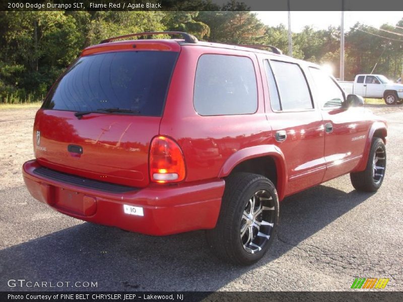 Flame Red / Agate Black 2000 Dodge Durango SLT
