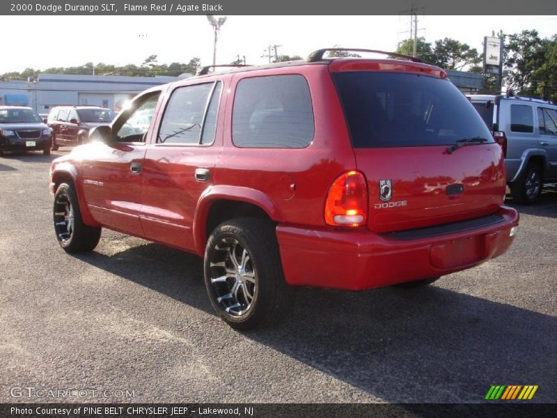 Flame Red / Agate Black 2000 Dodge Durango SLT
