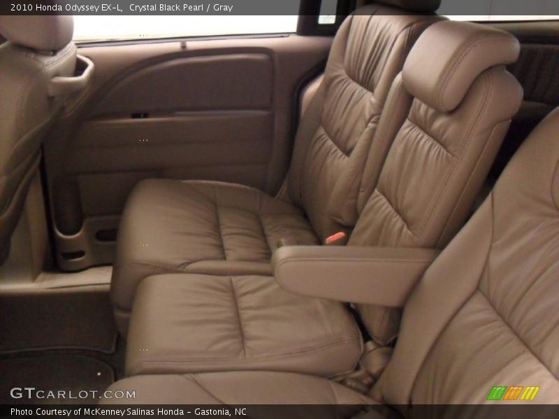 Crystal Black Pearl / Gray 2010 Honda Odyssey EX-L