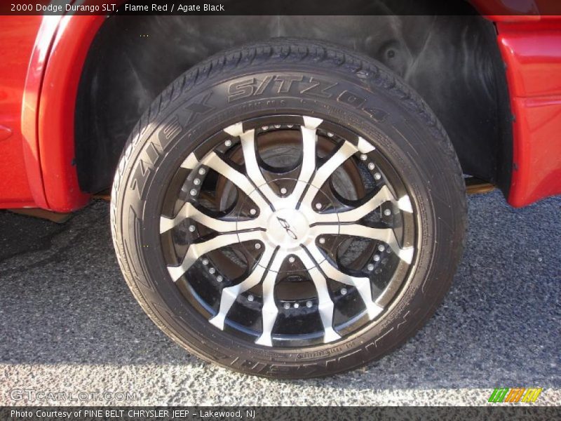 Flame Red / Agate Black 2000 Dodge Durango SLT