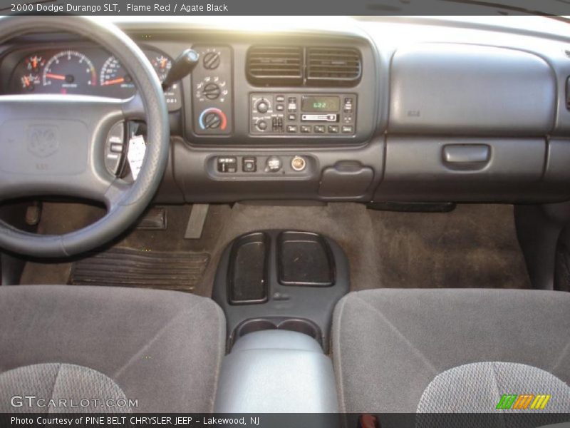 Flame Red / Agate Black 2000 Dodge Durango SLT