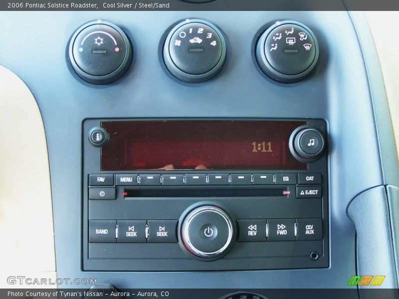 Cool Silver / Steel/Sand 2006 Pontiac Solstice Roadster