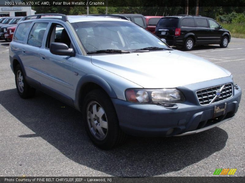 Polar Blue Metallic / Graphite 2001 Volvo V70 XC AWD