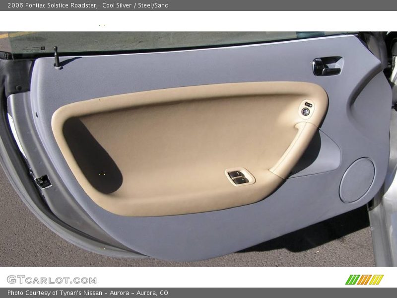 Cool Silver / Steel/Sand 2006 Pontiac Solstice Roadster