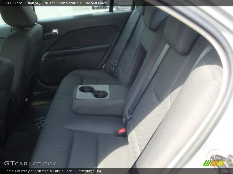 Brilliant Silver Metallic / Charcoal Black 2010 Ford Fusion SE