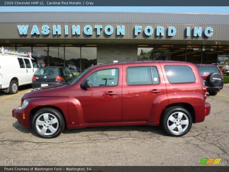 Cardinal Red Metallic / Gray 2009 Chevrolet HHR LS