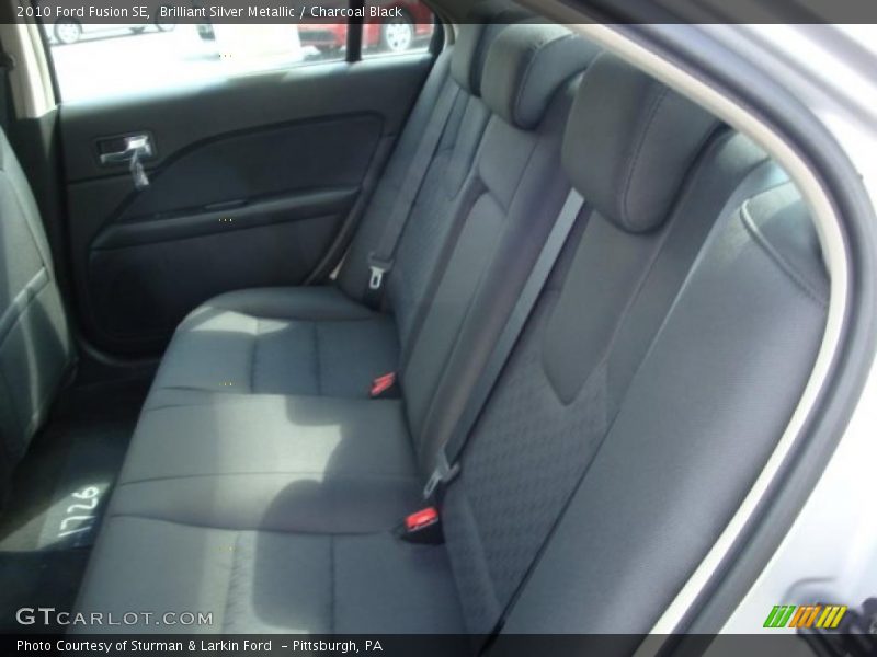 Brilliant Silver Metallic / Charcoal Black 2010 Ford Fusion SE