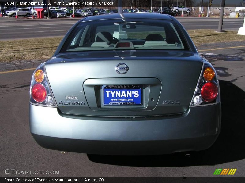Mystic Emerald Metallic / Charcoal 2004 Nissan Altima 2.5 S