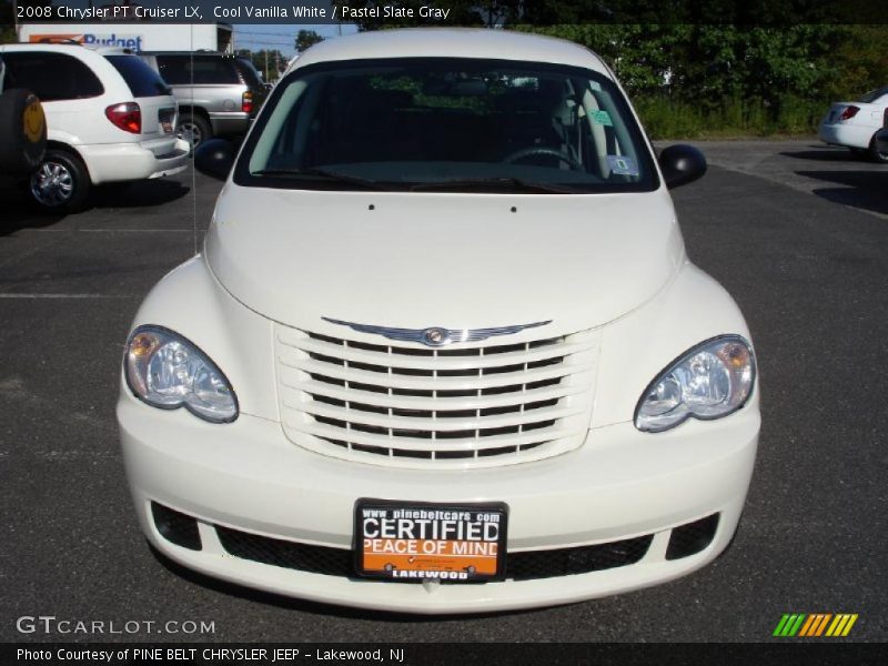 Cool Vanilla White / Pastel Slate Gray 2008 Chrysler PT Cruiser LX