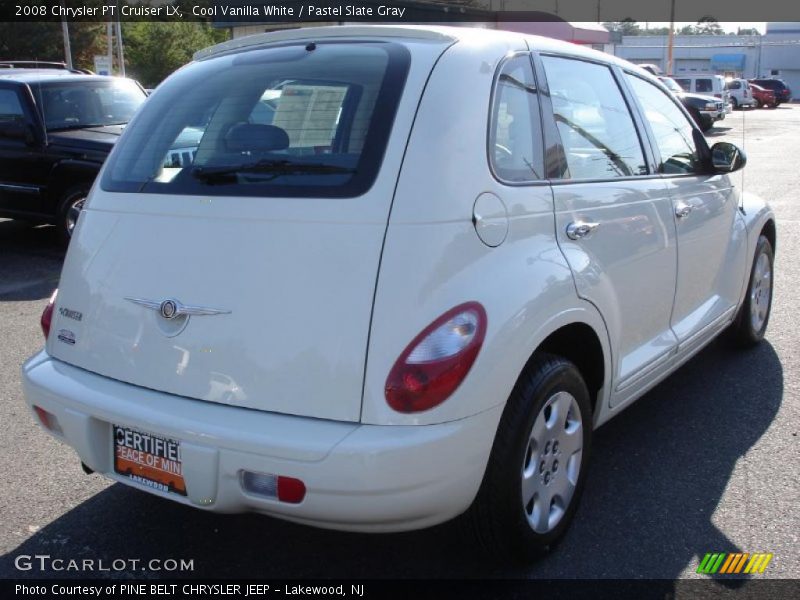 Cool Vanilla White / Pastel Slate Gray 2008 Chrysler PT Cruiser LX