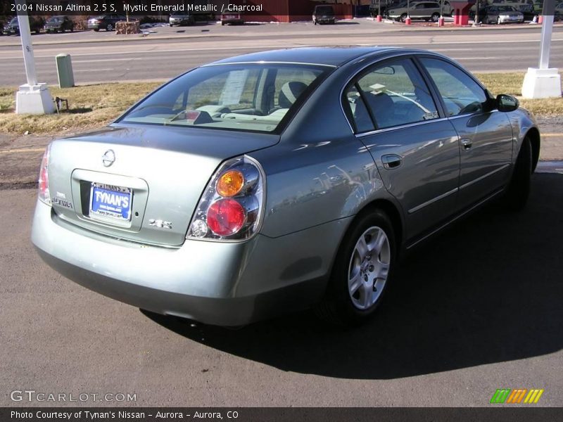Mystic Emerald Metallic / Charcoal 2004 Nissan Altima 2.5 S