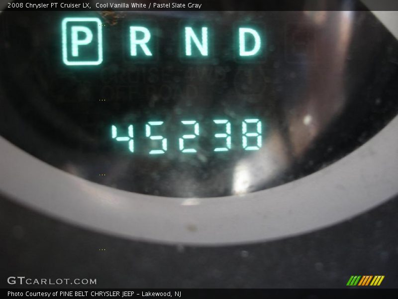 Cool Vanilla White / Pastel Slate Gray 2008 Chrysler PT Cruiser LX