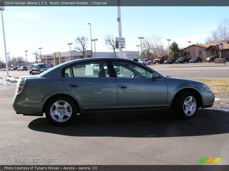 Mystic Emerald Metallic / Charcoal 2004 Nissan Altima 2.5 S