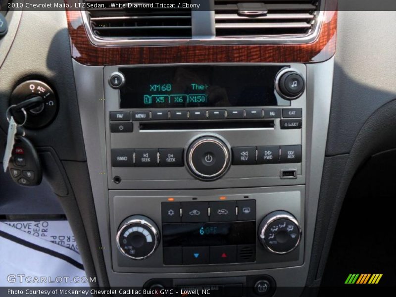White Diamond Tricoat / Ebony 2010 Chevrolet Malibu LTZ Sedan