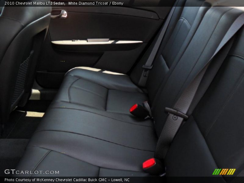 White Diamond Tricoat / Ebony 2010 Chevrolet Malibu LTZ Sedan