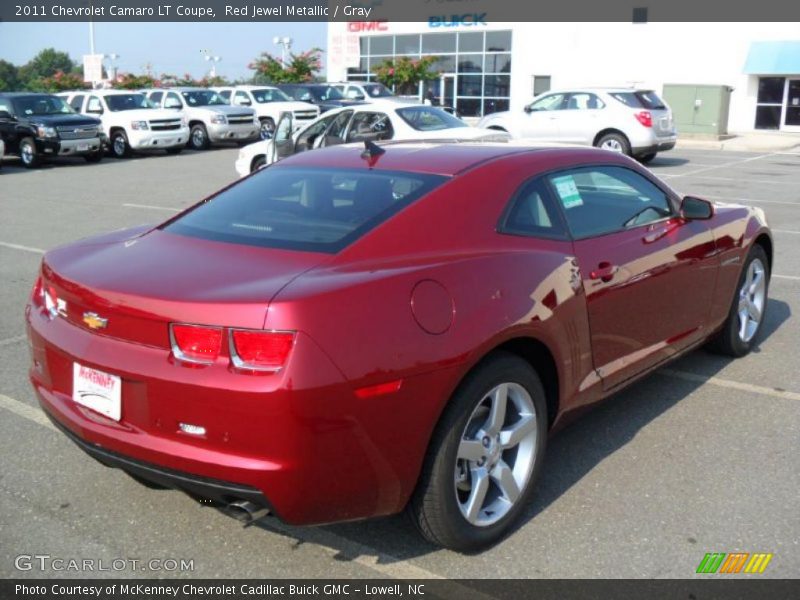 Red Jewel Metallic / Gray 2011 Chevrolet Camaro LT Coupe