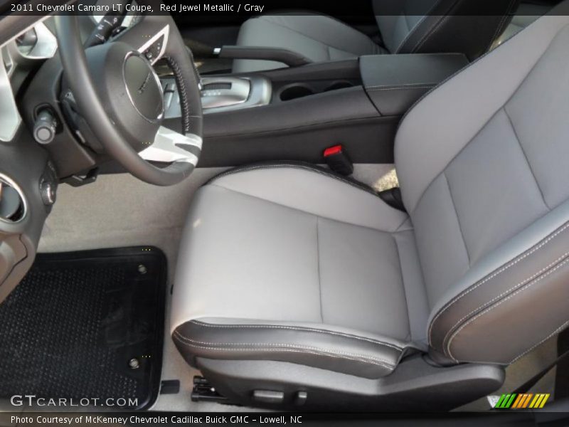 Red Jewel Metallic / Gray 2011 Chevrolet Camaro LT Coupe