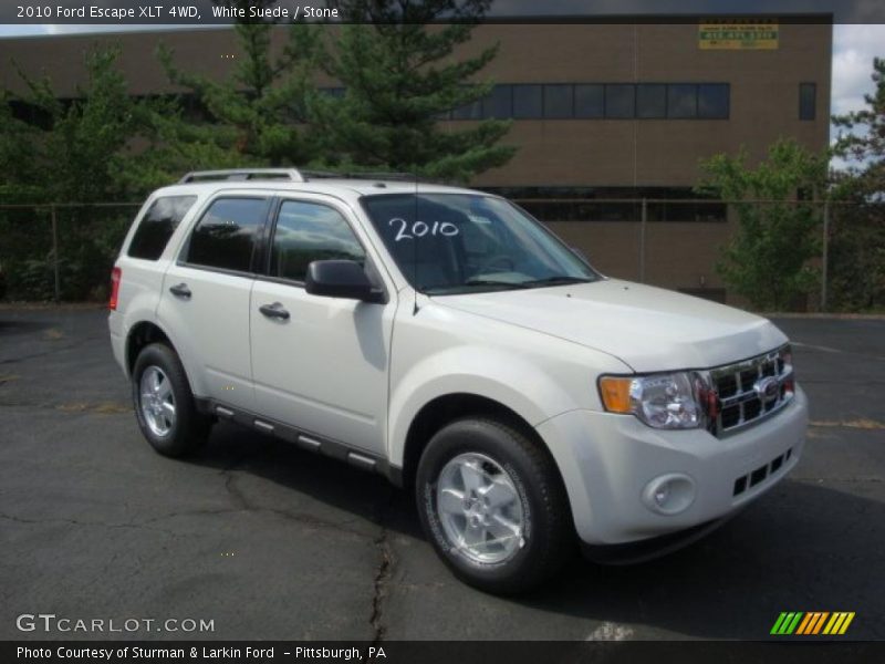 White Suede / Stone 2010 Ford Escape XLT 4WD
