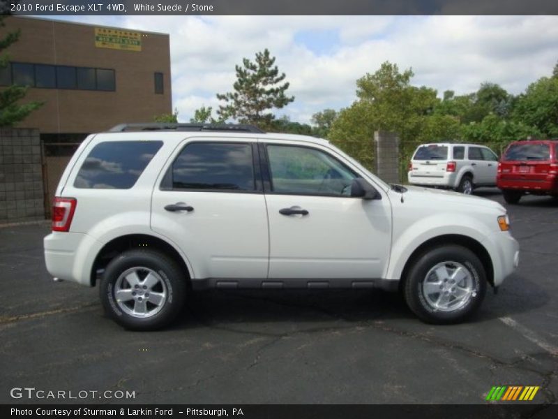 White Suede / Stone 2010 Ford Escape XLT 4WD