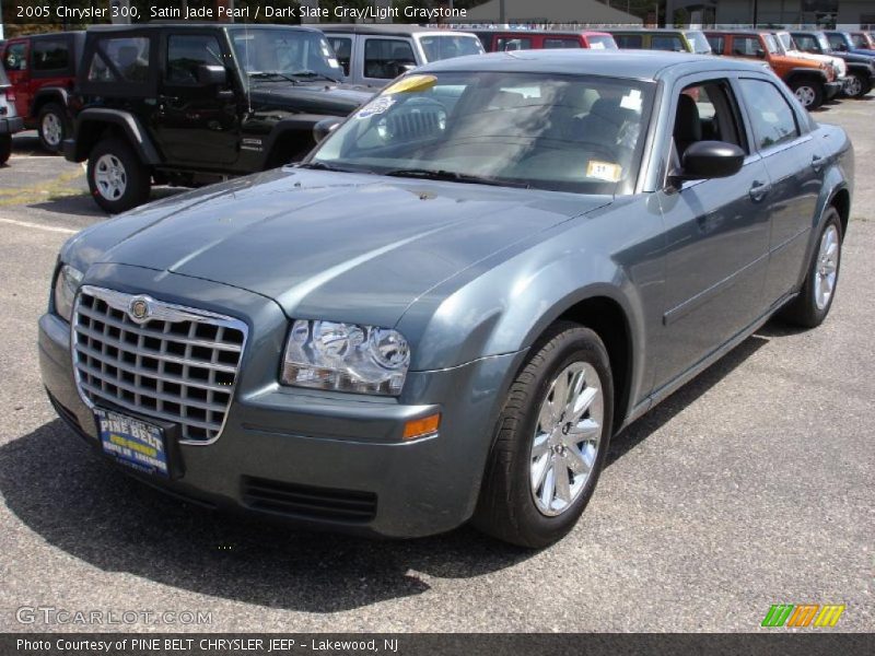 Satin Jade Pearl / Dark Slate Gray/Light Graystone 2005 Chrysler 300