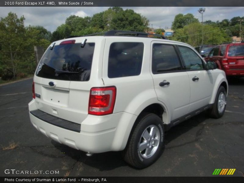 White Suede / Stone 2010 Ford Escape XLT 4WD