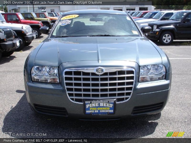 Satin Jade Pearl / Dark Slate Gray/Light Graystone 2005 Chrysler 300