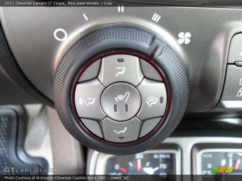 Red Jewel Metallic / Gray 2011 Chevrolet Camaro LT Coupe