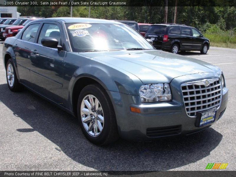 Satin Jade Pearl / Dark Slate Gray/Light Graystone 2005 Chrysler 300