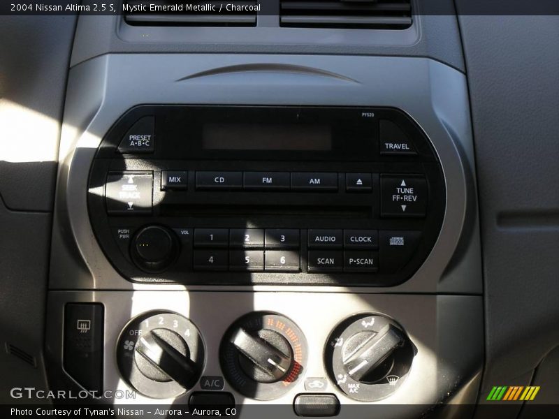 Mystic Emerald Metallic / Charcoal 2004 Nissan Altima 2.5 S