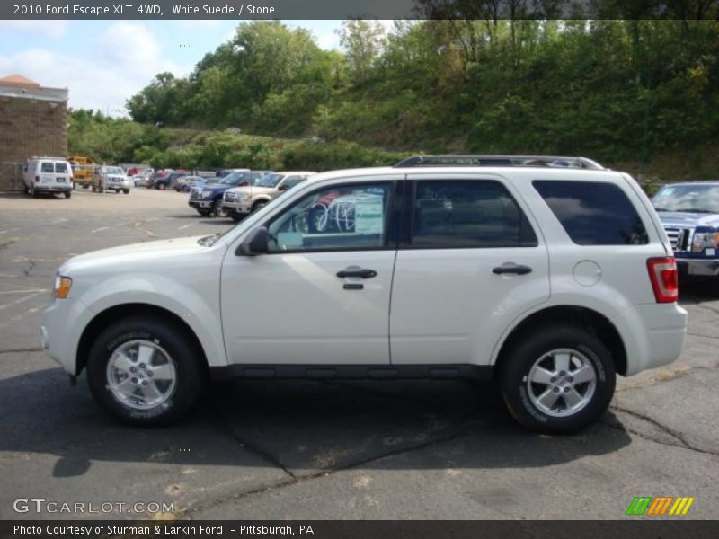 White Suede / Stone 2010 Ford Escape XLT 4WD