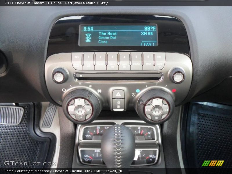 Red Jewel Metallic / Gray 2011 Chevrolet Camaro LT Coupe