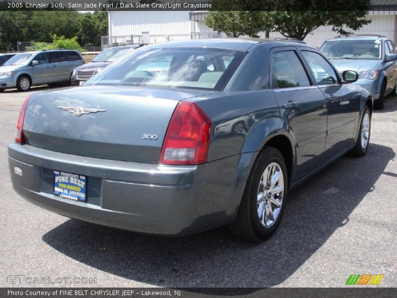 Satin Jade Pearl / Dark Slate Gray/Light Graystone 2005 Chrysler 300