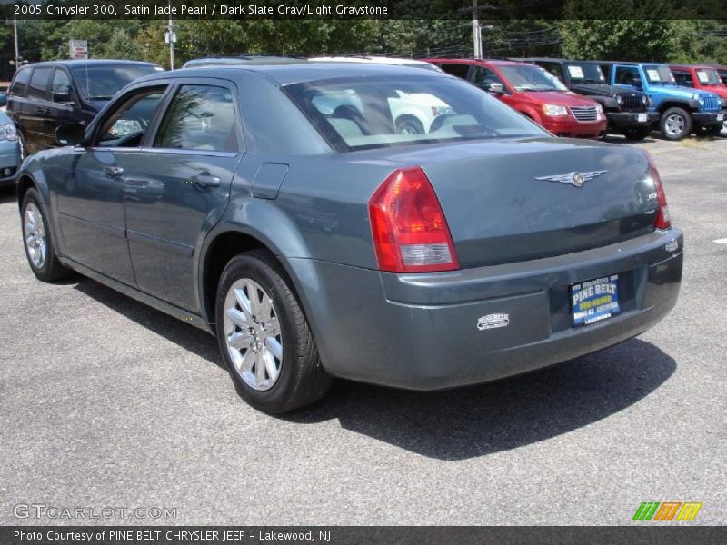 Satin Jade Pearl / Dark Slate Gray/Light Graystone 2005 Chrysler 300
