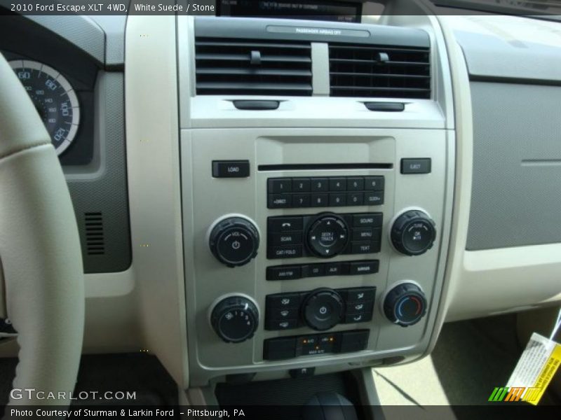 White Suede / Stone 2010 Ford Escape XLT 4WD