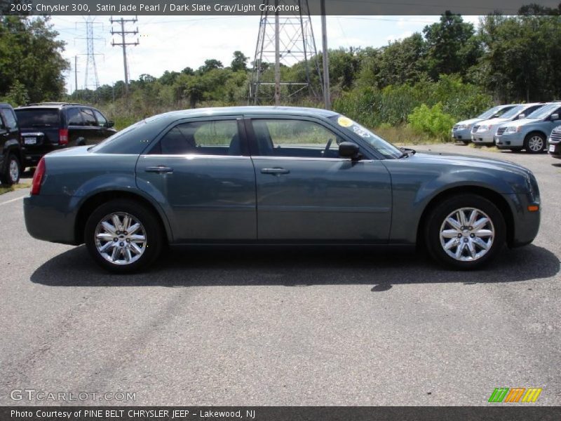 Satin Jade Pearl / Dark Slate Gray/Light Graystone 2005 Chrysler 300