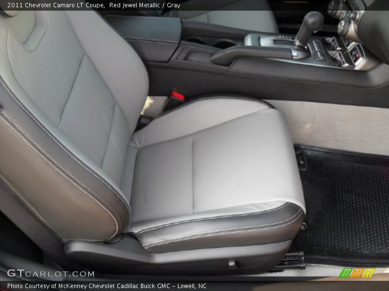 Red Jewel Metallic / Gray 2011 Chevrolet Camaro LT Coupe