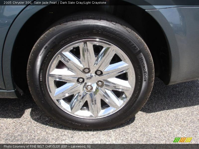 Satin Jade Pearl / Dark Slate Gray/Light Graystone 2005 Chrysler 300