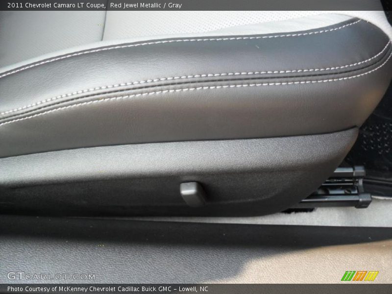 Red Jewel Metallic / Gray 2011 Chevrolet Camaro LT Coupe
