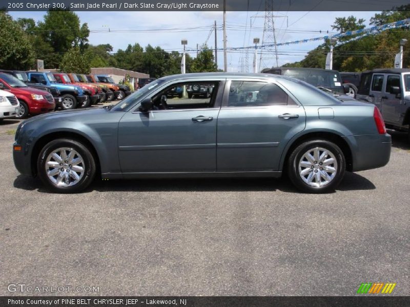 Satin Jade Pearl / Dark Slate Gray/Light Graystone 2005 Chrysler 300