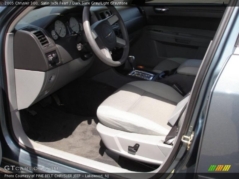 Satin Jade Pearl / Dark Slate Gray/Light Graystone 2005 Chrysler 300