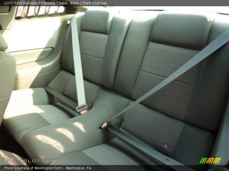Black / Dark Charcoal 2007 Ford Mustang V6 Deluxe Coupe