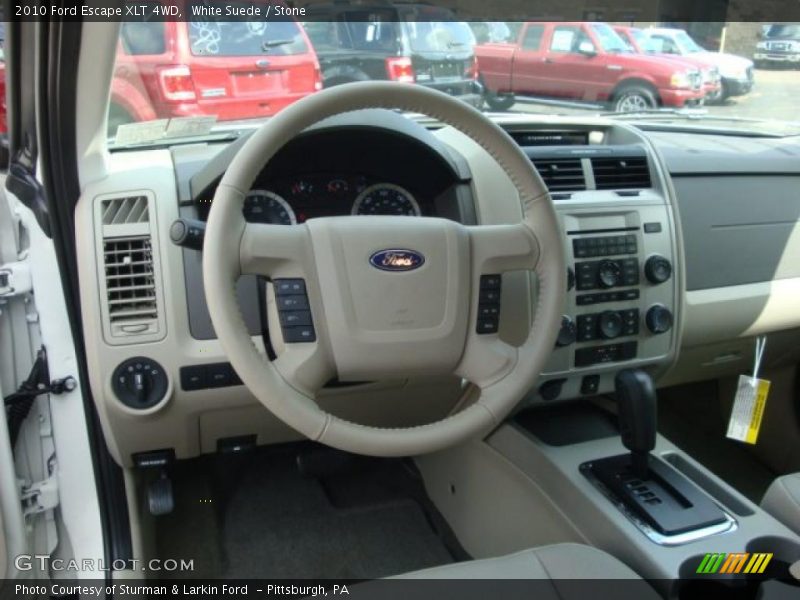 White Suede / Stone 2010 Ford Escape XLT 4WD