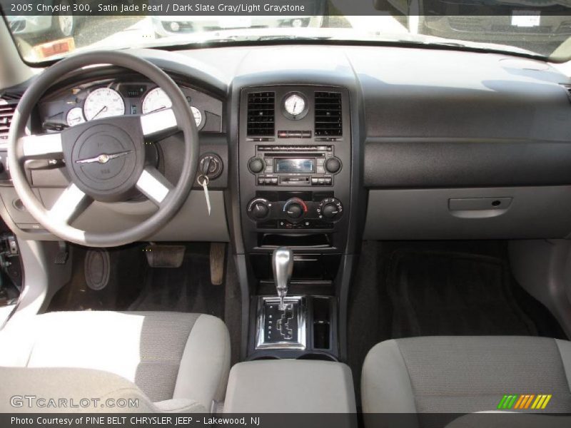 Satin Jade Pearl / Dark Slate Gray/Light Graystone 2005 Chrysler 300