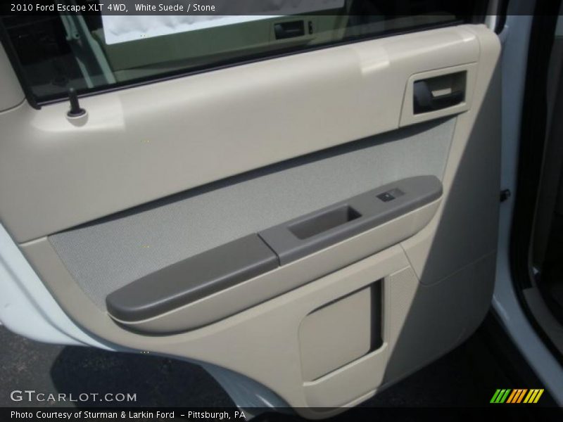 White Suede / Stone 2010 Ford Escape XLT 4WD