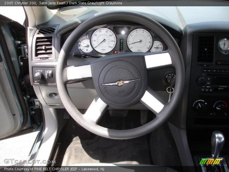 Satin Jade Pearl / Dark Slate Gray/Light Graystone 2005 Chrysler 300