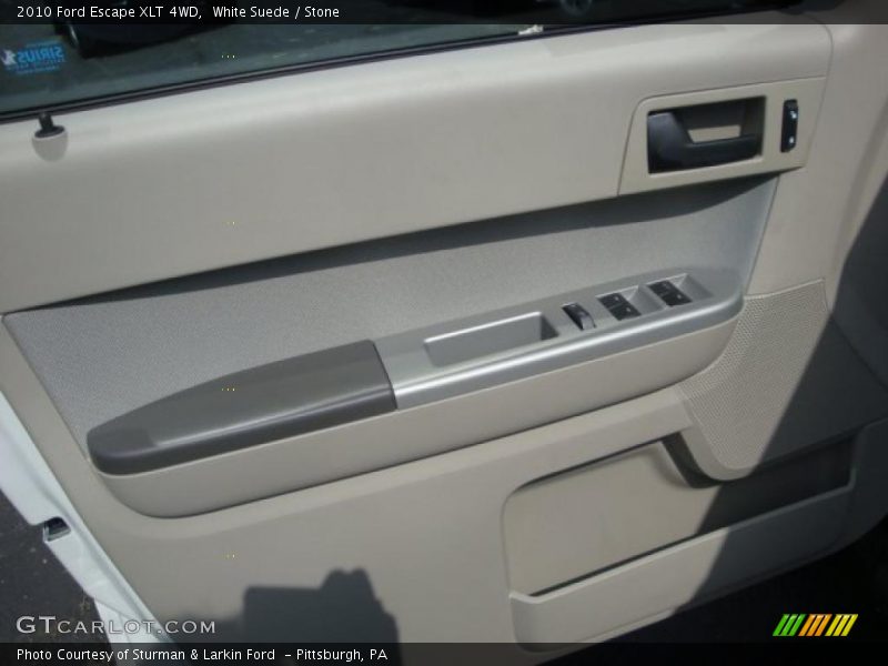 White Suede / Stone 2010 Ford Escape XLT 4WD
