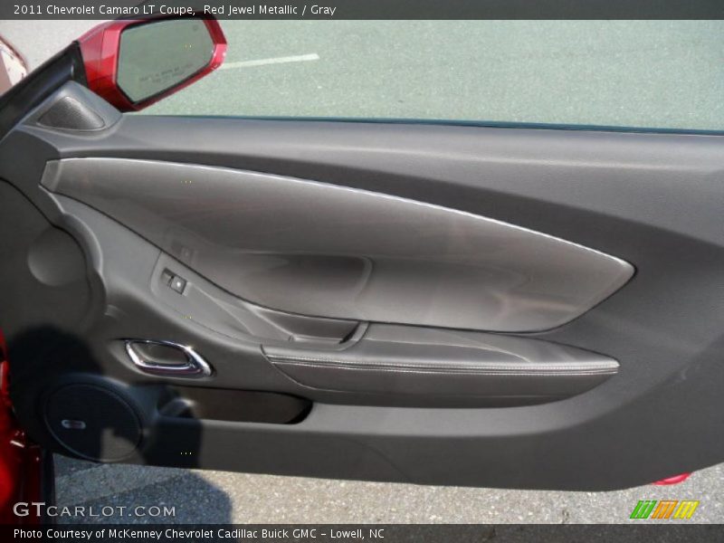 Red Jewel Metallic / Gray 2011 Chevrolet Camaro LT Coupe