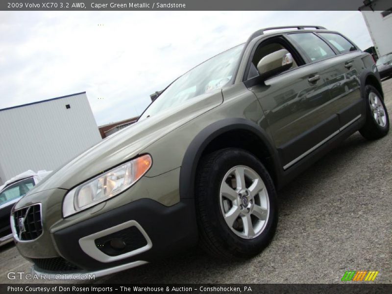 Caper Green Metallic / Sandstone 2009 Volvo XC70 3.2 AWD