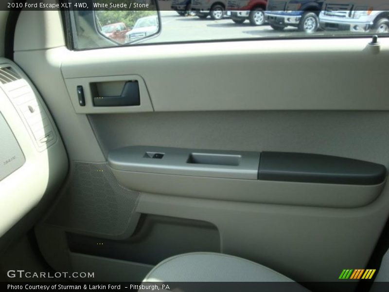 White Suede / Stone 2010 Ford Escape XLT 4WD