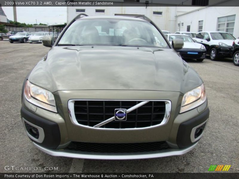 Caper Green Metallic / Sandstone 2009 Volvo XC70 3.2 AWD